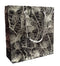 Set of Six Recycled Cotton Gift Bags Tag Black Beach Grass Design Arcadia Home